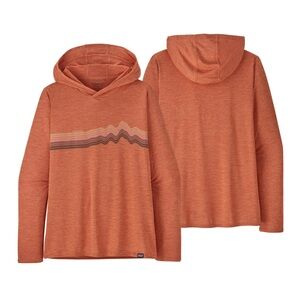 Patagonia Capilene Cool Daily Women’s Hoodie - XS - orange mountain long sleeve